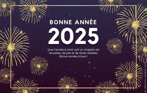 Bonne et Heureuse Année 2025